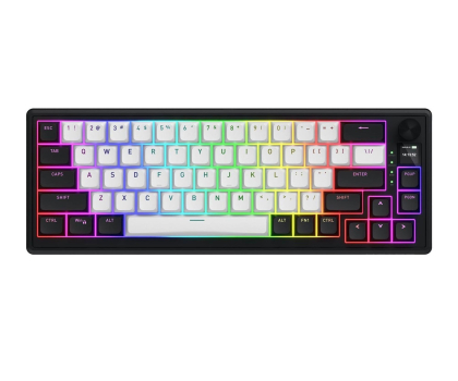 Klawiatura bezprzewodowa HATOR Skyfall 65 MAG ULTIMA 8K white-black